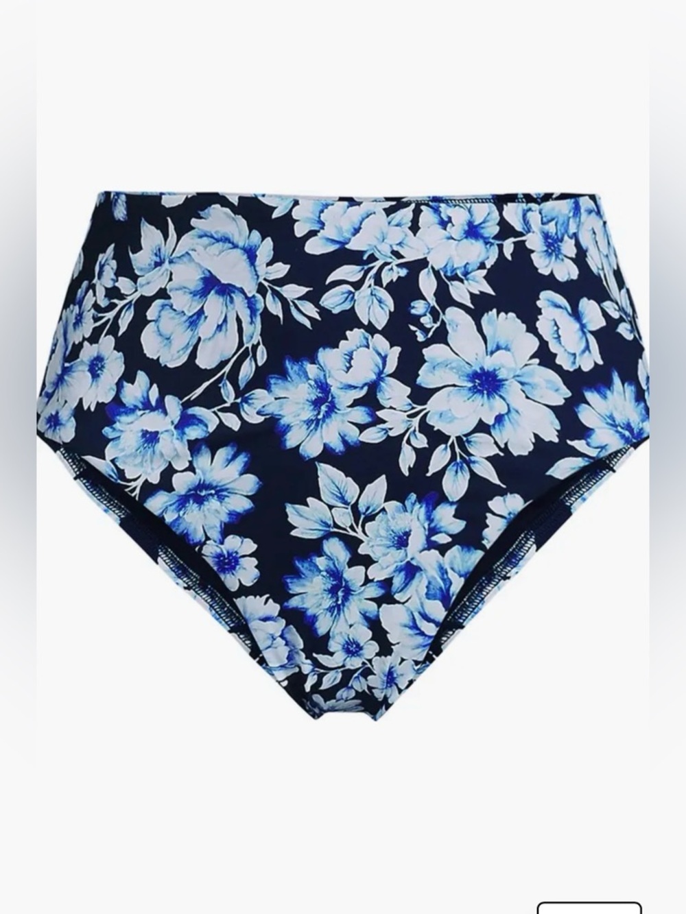 NWT Land’S End  Chlorine Resistant Smoothing Control High Waisted Bikini,14